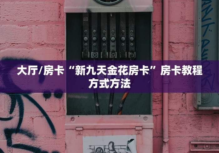 一分钟了解“炸 金花卖房卡代理”房卡链接获取